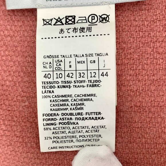 Max Mara Womens Wool & Cashmere Blend Blazer Jacket Size M - Picture 5 of 6